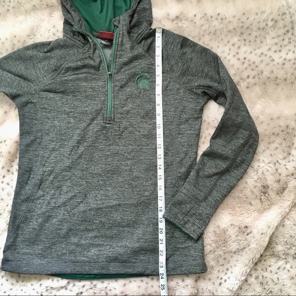 MSU Quarterzip Hoodie - Picture 6 of 8